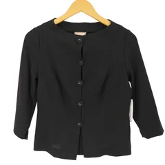 シビラ Sybilla ウール ノーカラージャケット レディース 表記無 のサムネイル