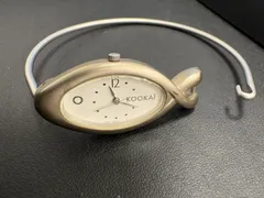 ◇KOOKAI（クーカイ）魚型？ ワイヤークォーツ腕時計 不動品のサムネイル
