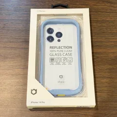 ハミィ Hamee iFace Reflection Case iPhone 14 Pro Pale Blue 22.1-3 ブルー 青系  クリア 4522327945186のサムネイル
