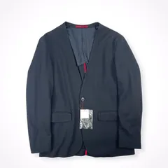 DRESSTERIOR / ウールブレンド ノーカラーリラックスジャケット 未使用品 参考定価：33,000+tax SIZE:Sのサムネイル