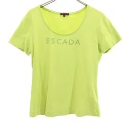 ESCADA エスカーダ 半袖 Tシャツ 36 黄緑 レディース 古着のサムネイル