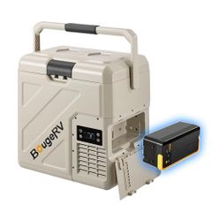 ポータブル冷蔵庫 BougeRV CRX3 28L (専用バッテリー付属) - メルカリ