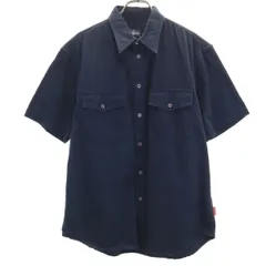 【激レア】90s STUSSY ステューシー　ワークシャツ　半袖シャツ　USA製 2026年最新】stussyワークシャツの人気アイテム - メルカリ