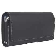 [신품] QBeau 벨트 케이스 휴대 전화용 가로형 2대 수납 스마트폰 파우치 iPhone 12 mini, iPhone 12, iPhone 12 Pro, iPhone 11 Pro, iPhone SE, iPhone 8, iPhone 7, iPhone 6S 스
