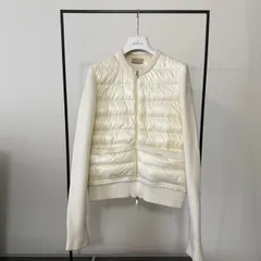 モンクレール★ハイブリッドダウンカーディガン★ホワイト★国内正規品★XSのサムネイル