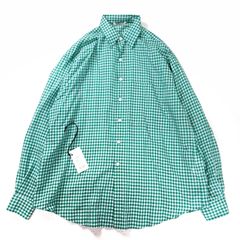AURALEE AIRY LIGHT COTTON CHECK BIG SHIRT GREEN A25SS01GCのサムネイル