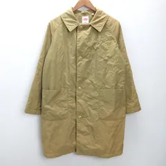 K■ダントン/DANTON 14A-WS-005 ナイロンステンカラーコート【36】ベージュ/MENS■2【中古】のサムネイル