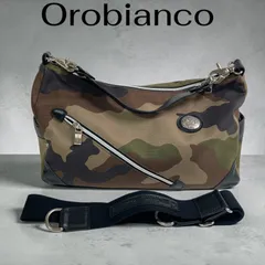 【美品】Orobianco 2way ショルダーバッグ カモフラージュ柄 ユニセックスのサムネイル