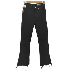 ホリデイ holiday DAMAGE DENIM HIGH WAIST SKINNY FLARE PANTS レディース  SH/1のサムネイル