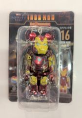 サニーサイドアップ Happyくじ BE@RBRICK MARVEL Infinity SAGA『IRON MAN』 ベアブリック賞 IRON MAN Mark 85 Battle Damaged Ver 16