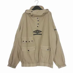 アンブロ UMBRO × SLAM JAM 26SS Faded Smock Anorak フーデッド アノラックジャケット ブルゾン 長袖 M グレージュ UBMW0469FA299のサムネイル