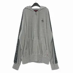 カタリスト CVTVLIST 23SS Velour Track Jacket ベロア トラックジャケット フーディ サイドライン 長袖 2 グレー 2301010301のサムネイル
