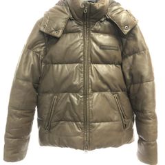 AVIREX VARSITY レザーダウンジャケット サイズ XL - メルカリ