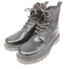 【中古】MONCLER モンクレール MANTHIS SCARPA 42 ブラウン[66]