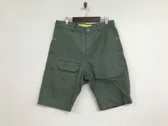 本物ネセサリーオアアンネセサリーNECESSARYorUNNECESSARYコットンカーゴワークチノハーフショートパンツミリタリーワークサーフアメカジビジネススーツゴルフストリートスケータースポーツメンズカーキ2M日本製のサムネイル