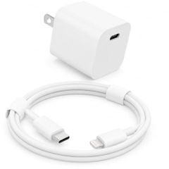 ☆신품☆VHBW mini 충전기 20W PD 급속 충전 [MFI/PSE 인증] 1PCS 1m USB C - Lightning 케이블 타입 C 전원 어댑터 충전기용 iPhone 14/13/12/11/X/XS/XR/8/7/SE 시리즈 화이트