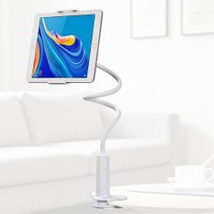 ☆신품☆태블릿&스마트폰 양용 스탠드 자면서 사용 전 기종 대응 iPhone&iPad 대응 360도 자유 회전 강화 토대 안정 플렉시블 암 유연 조정 폭넓은 호환성 4-10.6 인치 수첩형 케이스 OK
