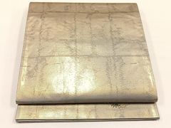 平和屋着物○男性 本場筑前博多織 角帯 献上 正絹 逸品 AABJ7427sx