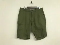本物ユナイテッドアローズUNITEDARROWSアデイインザライフコットン麻リネンチノスラックスハーフショートパンツミリタリーワークサーフアメカジビジネススーツゴルフストリートスケータースポーツメンズカーキMのサムネイル