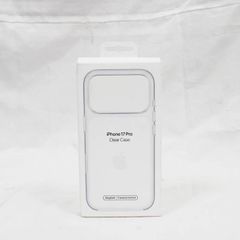 [미사용품] Apple 순정 iPhone 17 pro 클리어 케이스 MagSafe 대응 MGFT4FE/A◎254◎