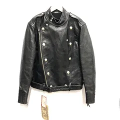 【中古】FREEWHEELERS LEATHER TOGS センチネラ 1930s復刻 サイズ42 ブラック 2211013 フリーホイーラーズ[17]のサムネイル