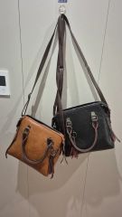COACH トートバッグ レザー&キャンバス リバーシブル A4 大容量 茶 
