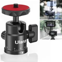 Ulanzi H28 自由雲台 360度回転 ボールヘッド パノラマ対応 コールドシューマウント付き 三脚・一脚用のサムネイル