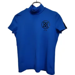 G/FORE ジーフォア ゴルフ 半袖 モックネック Tシャツ 073215054-0083 36 ブルー/ブラック レディースのサムネイル