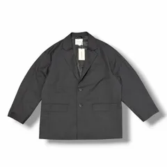 参考上代66000円 未使用 COOTIE 25AW T/W Saxony Single Breasted Jacket サキソニーシングルブレステッドジャケット テーラード クーティー CTE-25A202 ブラック L （16292M）のサムネイル