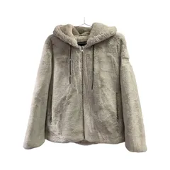【美品】【現行ニューモデル】TATRAS タトラス BOMOS ボモス フード付きマイクロボアブルゾン MJXA0037033588 ベージュ サイズ02 約Mサイズ ボアジャケット メンズ TATRASスクエアロゴ ファー モコモコ アウター 冬 ウィンターのサムネイル