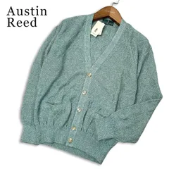 【新品 未使用】 Austin Reed オースチンリード 春夏★ リネン メランジ リンクス カーディガン 日本製 Sz.M メンズのサムネイル