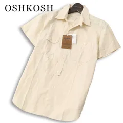 【新品 未使用】 OSHKOSH オシュコシュ 春夏★ 半袖 ワーク シャツ Sz.S メンズのサムネイル