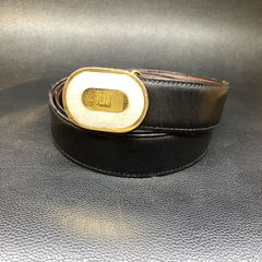 【CELINE】黒赤レザーベルト 金属バックル 約75cm CELINE】黒赤レザーベルト 金属バックル 約75cm - メルカリ