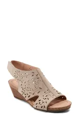 アース レディース シューズ ヒール サンダル Earthalin Wedge Sandal Women LIGHT NATURALのサムネイル
