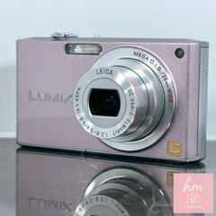 [Excellent Condition] Panasonic LUMIX DMC-FX33 Cocktail Pink Compact Digital Camera, 8.1 Megapixels, 28mm Wide-Angle, 3.6x Optical Zoom, iA (Intelligent Auto), Triple Image Stabilization, Panasonic
