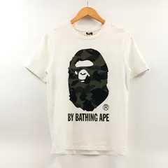 【中古品】A BATHING APE アベイシングエイプ CAMO PRINT S/S TEE 001TEL802013L カモプリント 半袖Tシャツ トップス【170-260726-hn-07-fur】のサムネイル