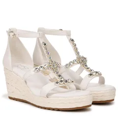 ナチュライザー レディース シューズ ヒール アンクル Naturalizer Serenankle Straps Warm White Leather ホワイトのサムネイル