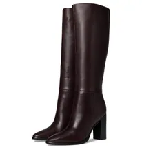 マーク・フィッシャー レディース シューズ ブーツ・レインブーツ Marc Fisher LTD Lannie Dark Red Leather レッドのサムネイル