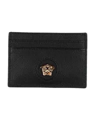 ヴェルサーチ レディース レザー小物 カードケース VERSACE カードケース Black ブラックのサムネイル