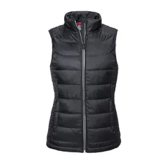 ラッセルアスレチック レディース アウター ジャケット・ブルゾン Russell Athletic Russell WomensLadies Nano Padded Bodywarmer Blackのサムネイル
