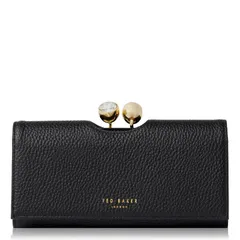 テッドベーカー レディース アクセサリー 財布 レザー Ted Baker Leather Josiey Crystal Topurse Black ブラックのサムネイル
