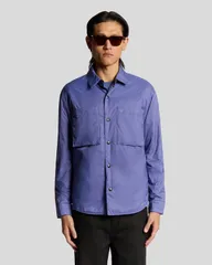 ライルアンドスコット メンズ アウター ジャケット・ブルゾン シャツ Lyle Scott Long Sleeve Collared Insulated Overshirtwilightのサムネイル