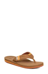 サヌーク レディース シューズ サンダル Sanuk Sawyer Flip Flop Tan タンのサムネイル
