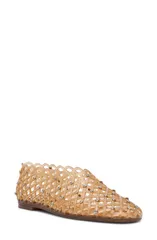 スティーブ マデン レディース シューズ パンプス Steve Madden Grove Rhinestone Jelly Flatan タンのサムネイル