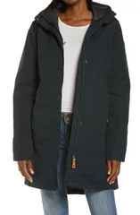 フェールラーベン レディース アウター ジャケット・ブルゾン パーカー Fjllrven Kiruna Wateresistant Parka Dark Navy ネイビーのサムネイル