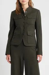 ラグアンドボーン レディース アウター ジャケット・ブルゾン ウール rag bone Mercer Wool Jacket Army アーミーのサムネイル