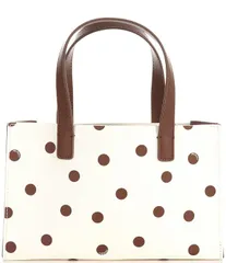 テッドベーカー レディース バッグ ドット柄 ドット Ted Baker London Suricon Small Polka Dotop Handle Tote Bag Brown Multi ブラのサムネイル