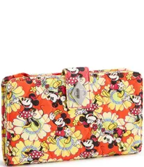 ベラブラッドリー レディース アクセサリー 財布 Vera Bradley Mickey Minnie Petal Multi Collection Turnlock Wallet Mickey Miのサムネイル