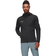 マムート メンズ アウター ジャケット・ブルゾン フーデッドジャケット Mammut GRANITE SO Hooded Jacket Mens Black ブラックのサムネイル