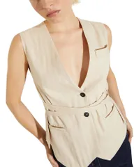 マックスアンドコー レディース アウター ベスト MAXCo Mcocanzone Vest Ropeのサムネイル